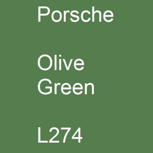 Porsche, Olive Green, L274.